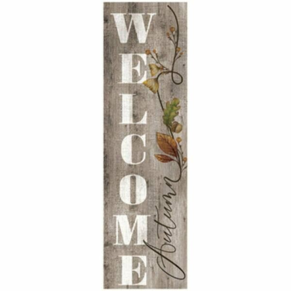 Youngs Wood Fall Welcome Wall Plaque 38198
